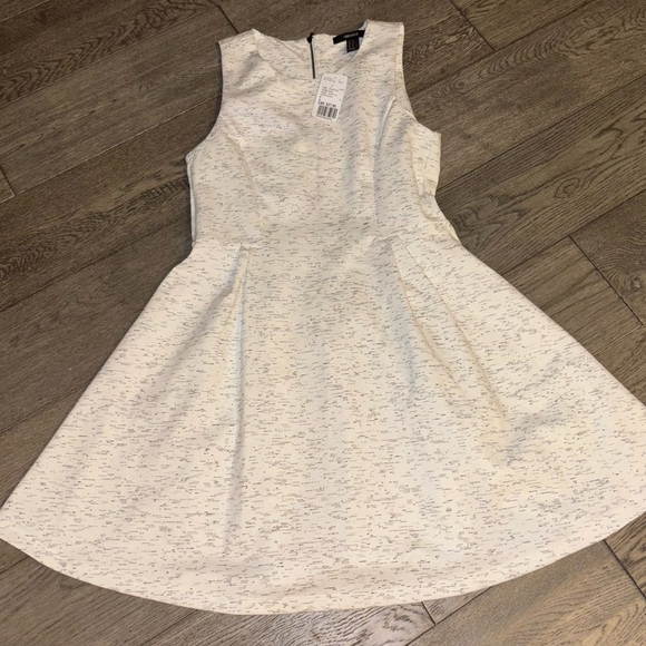 Forever 21 Dresses & Skirts - Forever 21 Cream A-Line Sleeveless Dress